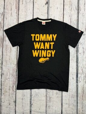 Tommy Want Wingy Tommy Boy Homage Crewneck Retro Hollywood Tshirt